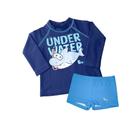 Conjunto Bebê Proteção Solar Uv 50+ Camiseta Boxer Mr Bros UV15B