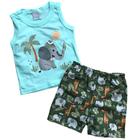 Conjunto Bebê Regata e Bermuda 84178 - Malwee Kids