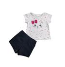 Conjunto Bebe Tamanho P/M/G Verão Menina Solinho