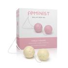 Conjunto Ben - Wa Feminist com 02 Bola - Marfim
