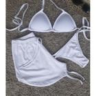 Conjunto biquini e shortinho canelado