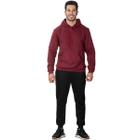 Conjunto Blusa + Calça Moletom Canguru Infantil Sem Estampa
