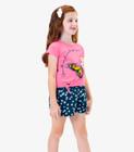 Conjunto Blusa com Shorts Rovi Kids Rosa