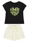 Conjunto Blusa e Short Infantil Menina Guloseima