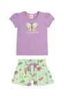 Conjunto blusa e shorts butterfly elian - 231850