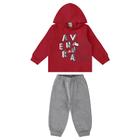 Conjunto blusão e calça malwee kids vermelho