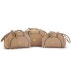 Conjunto Bolsas Maternidade Bebe Enxoval Miellu - 4 Peças