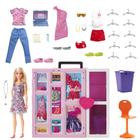 Conjunto Boneca Barbie - Novo armario dos Sonhos com Boneca - HGX57 - MATTEL