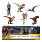 Conjunto Boneco Owen Com 5 Dinossauros Jurassic World - Mattel