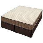 Conjunto Box Baú Super King Espuma D33 Americanflex Pro Coluna II Com Pillow 193x203x64cm