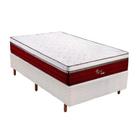 Conjunto Box-Colchão Polar Molas Ensacadas Rubi+Cama 88x188