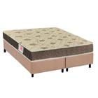 Conjunto Box Queen: Colchão Espuma Orthoflex D33 Comfortpedic + Base CRC Suede Clean(158x198)