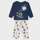 Conjunto Brandili Infantil em Moletom Menina Plant Love