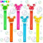 Conjunto Bubble Wands Mouse, lembrancinhas de festa temáticas, 24 unidades para crianças