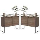 Conjunto Buffet Aparador Industrial 2 Portas Affara - Casa H