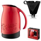 Conjunto Bule Térmico 700mL c/ Suporte para Filtro de Café 102 Cuidar Sanremo SR1011-62 Vermelho