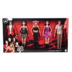 Conjunto c/ 5 Bonecas Barbie RBD Rebelde - Mia Lupita Roberta Diego e Giovanni - Mattel