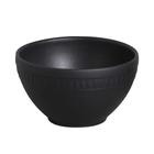 CONJUNTO C/ 6 BOWL PIETRA NERA PRETO MATTE 517ml - Porto Brasil Cerâmica