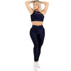 Conjunto Calça Legging Fit Roupa Feminina Academia Premium