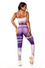 CONJUNTO CALÇA LEGGING MERCÚRIO ROXO DYNAMITE tamanho m veste 38/42