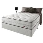 Conjunto Cama Box e Colchão King Molas MaxSpring Charms Herval 193x203x72 cm