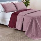 Conjunto Cama Casal Queen Size Glamour 200 Fios Toque Seda