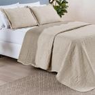 Conjunto Cama Casal Queen Size Glamour 200 Fios Toque Seda