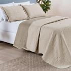 Conjunto Cama Casal Queen Size Glamour 200 Fios Toque Seda