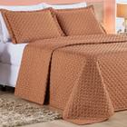 Conjunto Cama Casal Queen Size Melody Bordada 200 Fios Extra