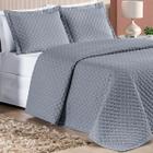 Conjunto Cama Casal Queen Size Melody Bordada 200 Fios Extra