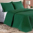 Conjunto Cama King Size Colcha Melody 200 Fios Bordada - De Luca Enxovais