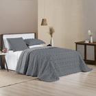 Conjunto Cama King Size Istambul Colcha 300 Fios - De Luca Enxovais