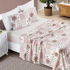 Conjunto Cama Queen Size Florença 04 Peças 200 Fios - De Luca Enxovais