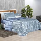 Conjunto Cama Queen Size Kaylee Colcha Luxo ul - De Luca Enxovais