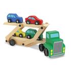 Conjunto Caminhão Porta-carros Melissa & Doug - 1 Caminhão, 4 Carros