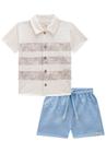 Conjunto Camisa Bermuda Menino Lucboo