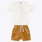 Conjunto Camisa e Bermuda Infantil Menino Milon 15085