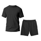 Conjunto Camiseta 100% Algodão com Short Bermuda Moletinho Liso