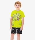 Conjunto Camiseta com Bermuda Rovi Kids Verde