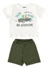 Conjunto Camiseta e Bermuda Infantil Menino Guloseima