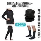 Conjunto Camiseta e Calça Térmica + Touca Gola e Meia - Snugg