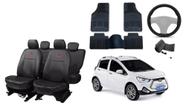 Conjunto capa couro Jac IEV 20 2021 a 2024 + tapete