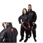 Conjunto capa de chuva pioneiro combat pvc cgola feminino