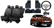 Conjunto Capa Peugeot 3008 11-24 + Tapete + Volante