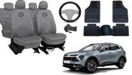 Conjunto capa volante + tapete Sportage 2023 a 2025