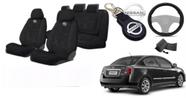 Conjunto Capas Elite Sentra 01-15 + Volante + Chaveiro