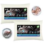 Conjunto Casal 2 Travesseiros Nasa X Alto Duoflex