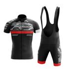 Conjunto Ciclismo Bretelle e Camisa Zíper Full GPX Beat