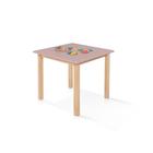 Conjunto Colorê Para Quarto Infantil Estante 75cm + Estante 150cm + Mesa Infantil com 4 Cadeiras