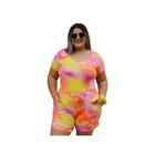 Conjunto Colorido Tie Dye Plus Size CTD08